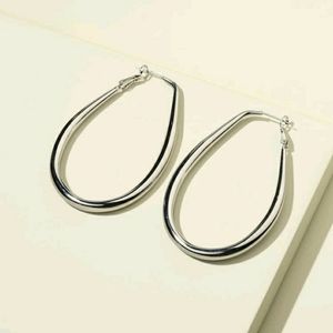 2/$29 Silver Large Hoop Earrings
